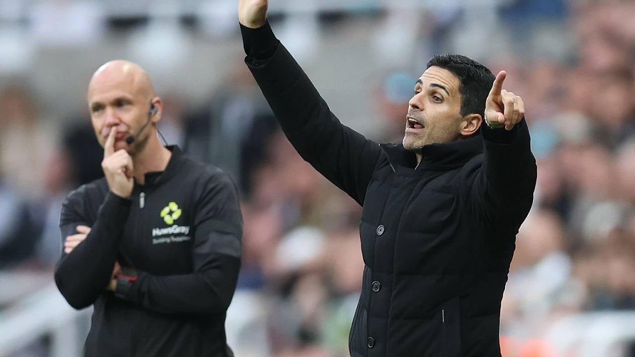 Manajer Arsenal, Mikel Arteta