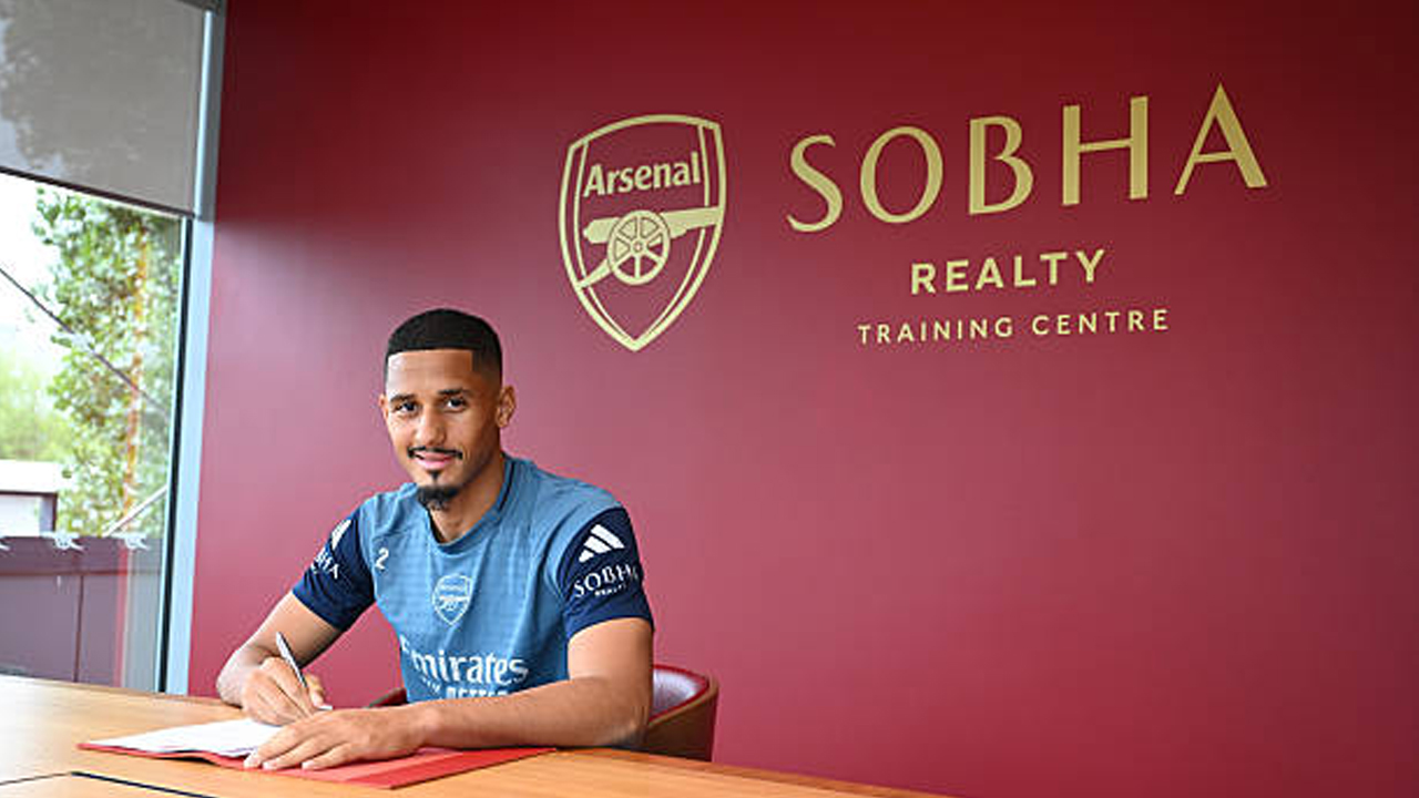 Arsenal Resmi Umumkan Perpanjangan Kontrak William Saliba