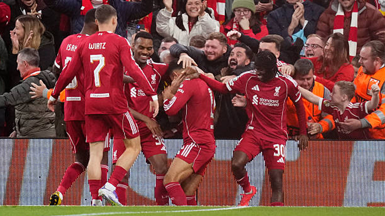 Galatasaray vs Liverpool via gettyimages