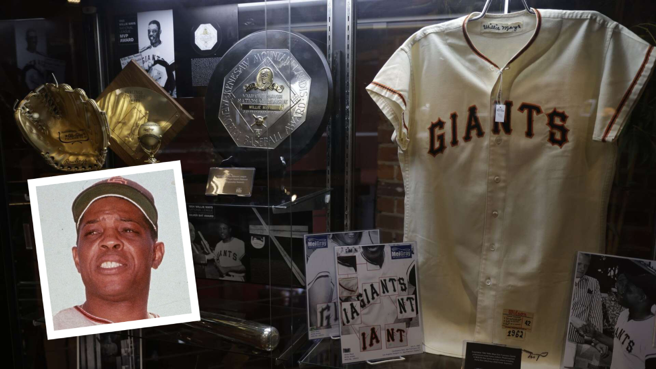 Seluruh hasil lelang barang-barang Willie Mays ini disumbangkan ke Yayasan Say Hey! milik almarhum Hall of Famer tersebut. (Foto: AP)