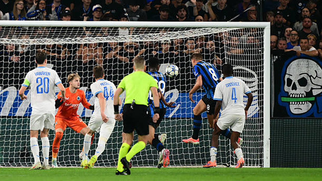 Atalanta vs Club Brugge via gettyimages