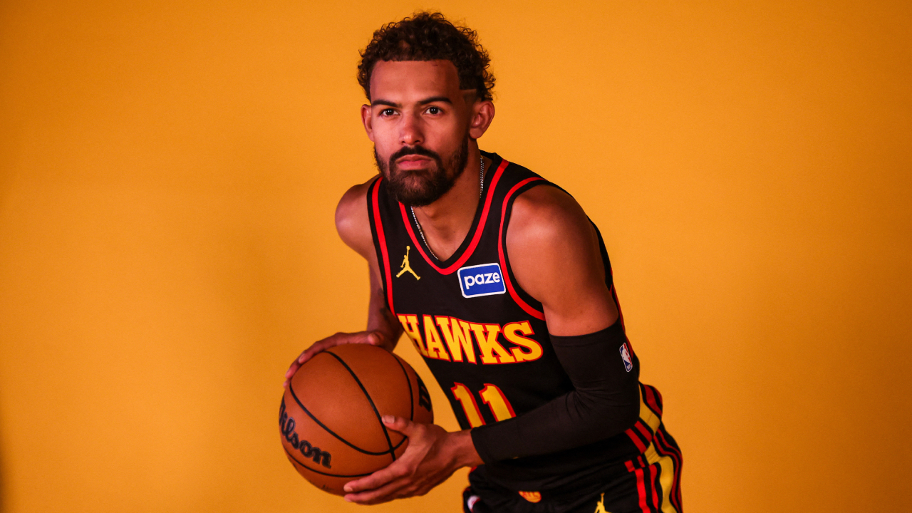 Trae Young mengatakan efisiensi akan menjadi prioritas tahun ini setelah menembak 41,1 persen musim lalu, terendah dalam kariernya. (Foto: AP)