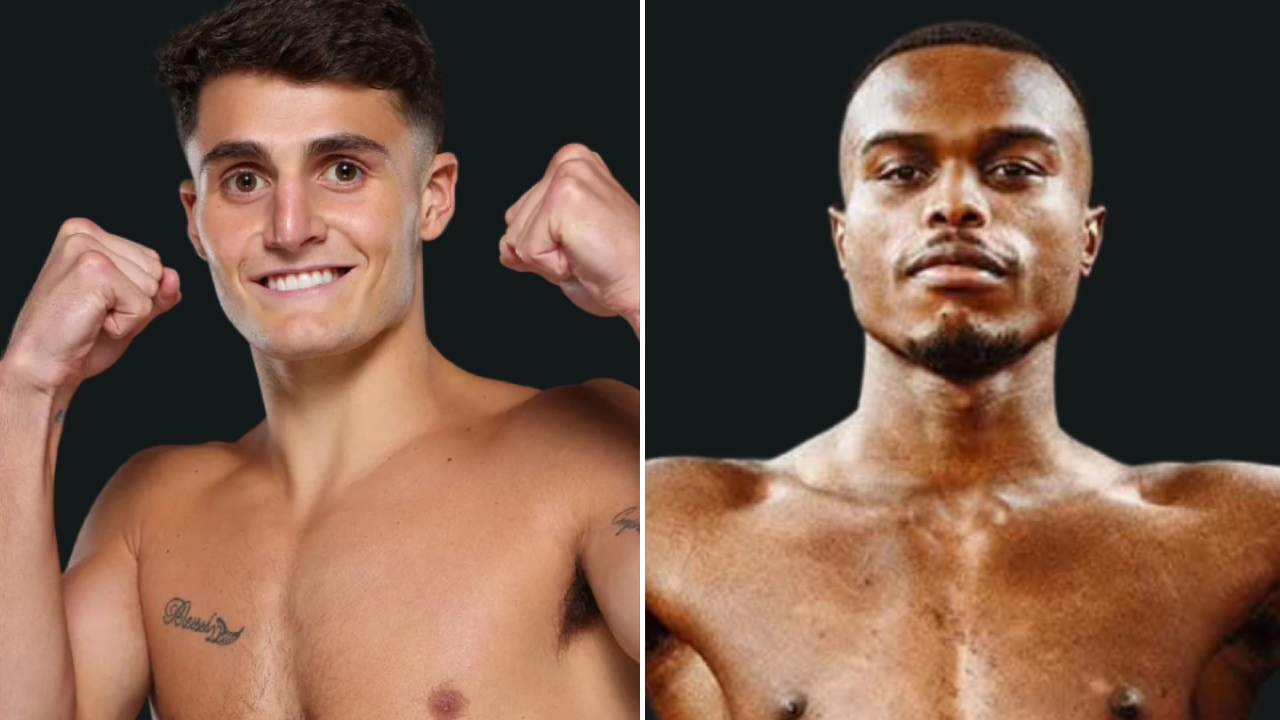 Vito Mielnicki Jr (kiri) dan Samuel Nmomah. (Foto: Fight TV)
