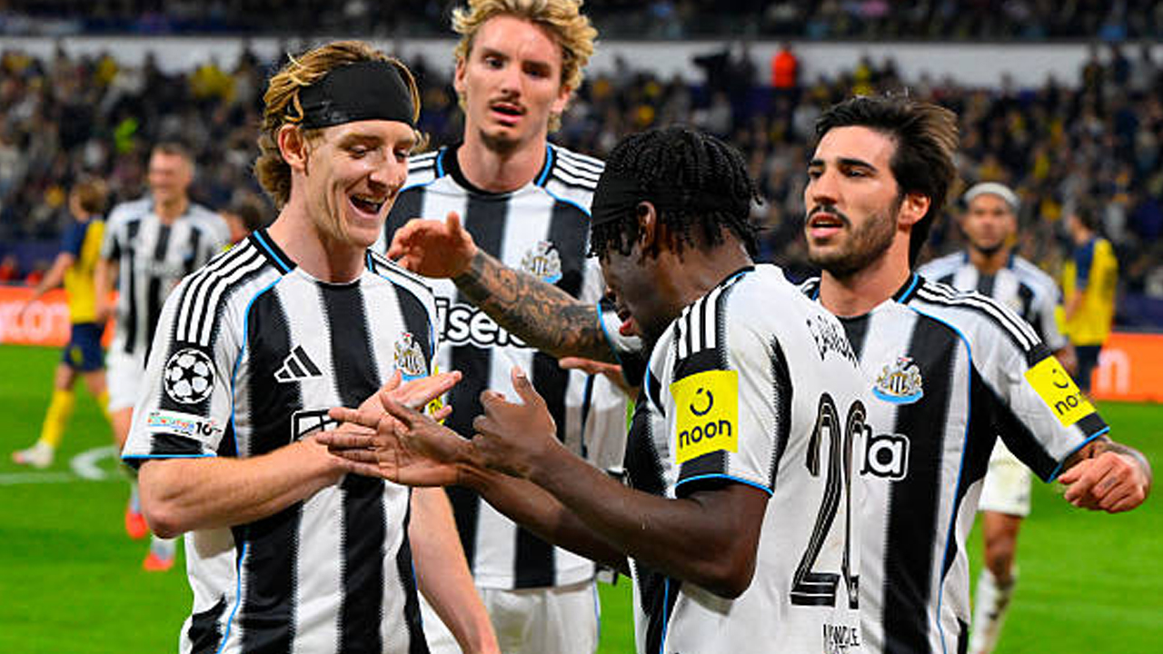 Cetak Empat Gol di UCL, Newcastle United Pede Tatap Laga Premier League