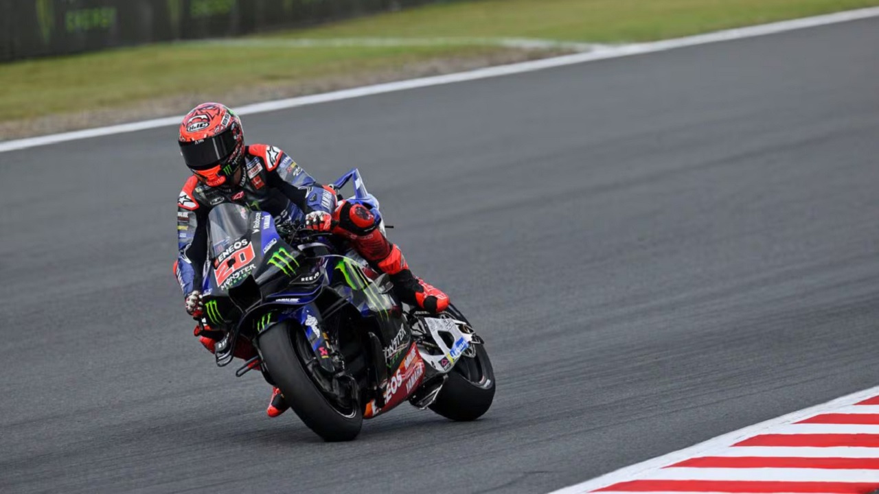 Fabio Quartararo pede bisa bangkit di Mandalika.