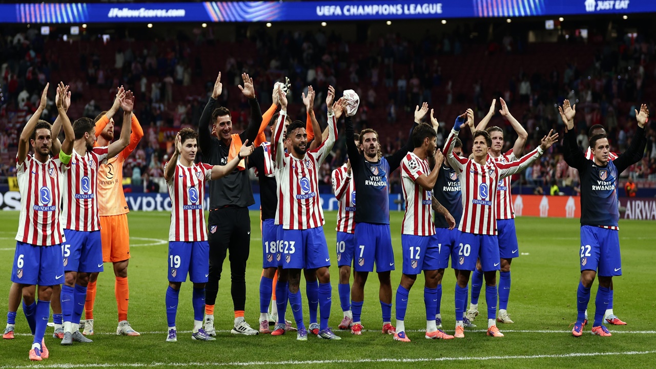 Simeone komentari kemenangan Atletico Madrid vs Eintracht