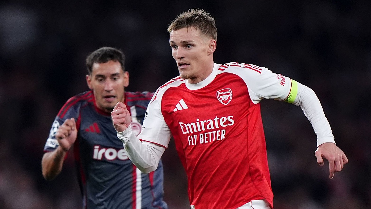 Martin Odegaard dipuji oleh manajer Arsenal, Mikel Arteta