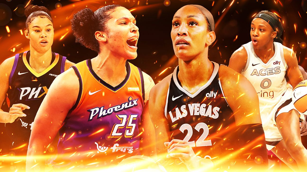 Di Final WNBA, Las Vegas mengejar gelar ketiga dalam empat tahun, sementara Phoenix Mercury coba meraih titel pertama sejak 2014. (Foto: ESPN)