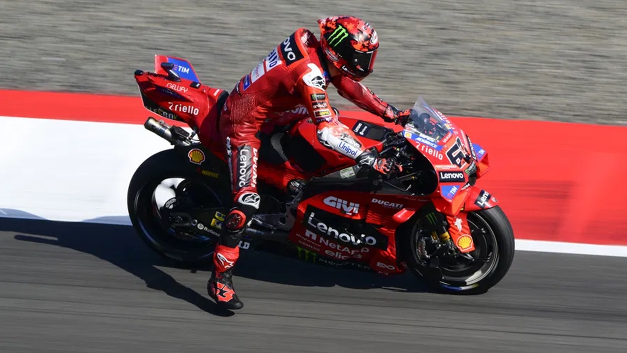 Francesco Bagnaia Alami Kesulitan di MotoGP Indonesia
