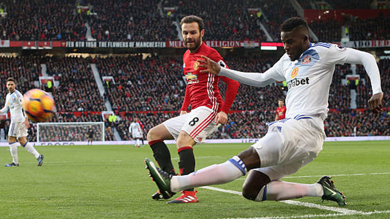 Manchester United vs Sunderland via gettyimages