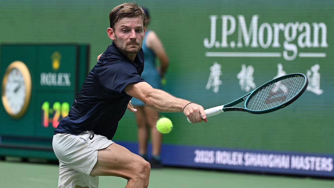 David Goffin Paksa Ben Shelton Angkat Kaki Dari Shanghai