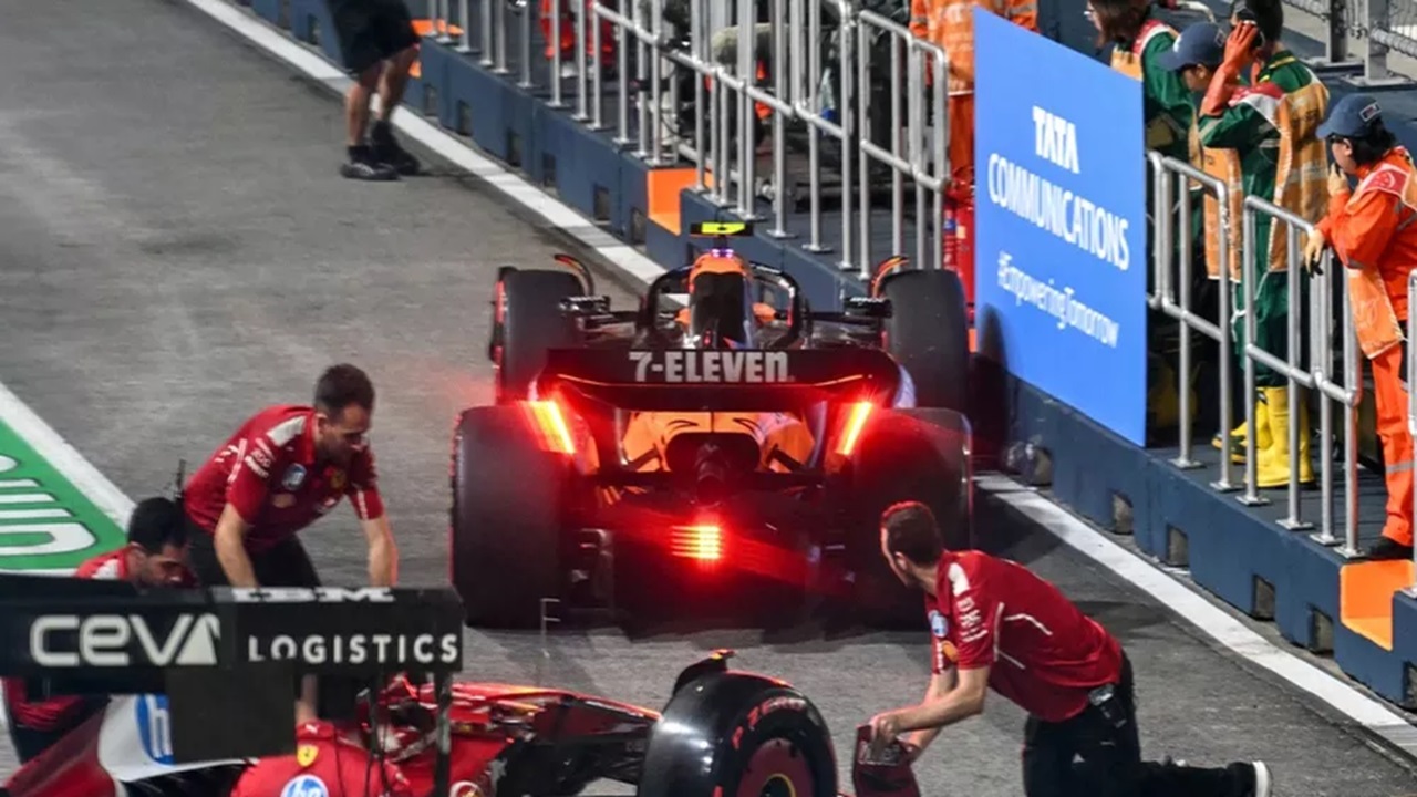 Charles Leclerc Beberkan Penyebab Kecelakaan Usai Ditabrak Norris