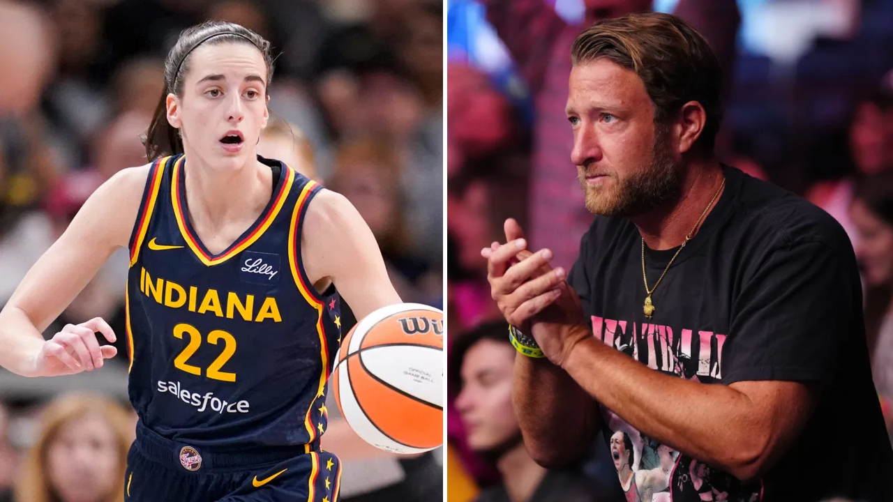 Dave Portnoy (kanan) menilai Caitlin Clark membuatnya tertarik untuk mengikuti WNBA. (Foto: AP)
