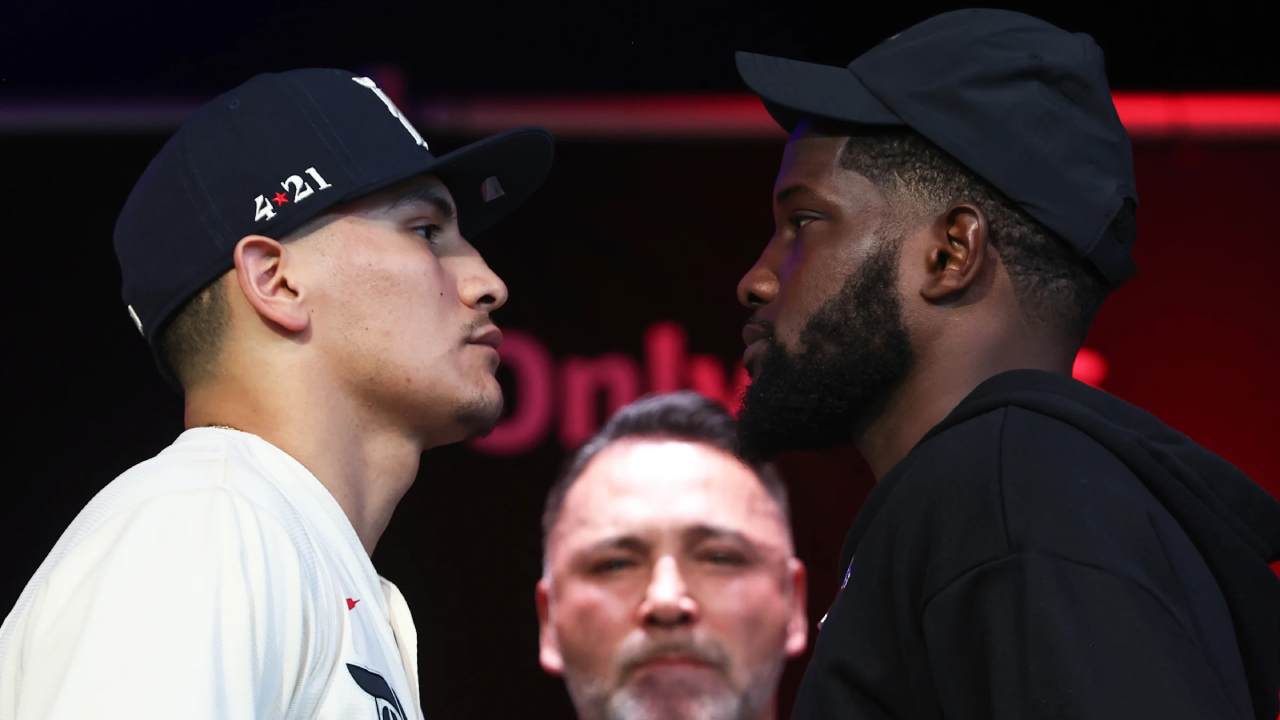 Erickson Lubin (kanan) dan Vergil Ortiz Jr. (Foto: Fight TV)