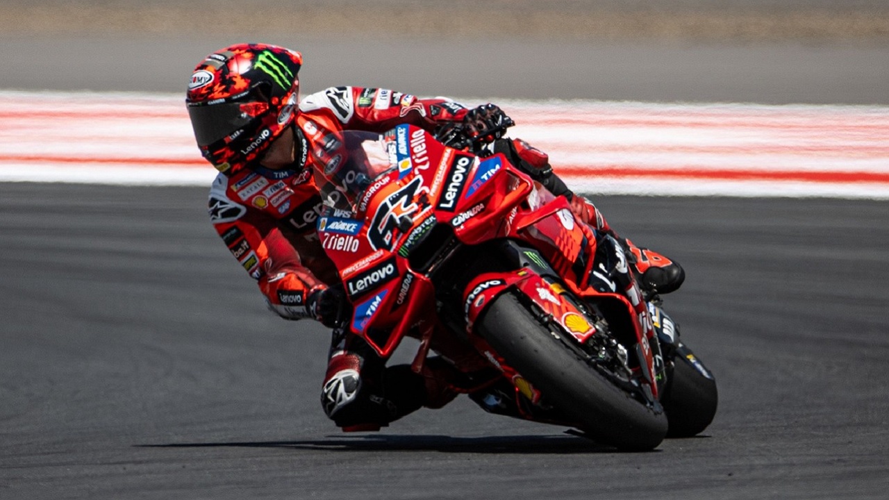 Francesco Bagnaia bingung bisa melempem di Sprint Race GP Indonesia.