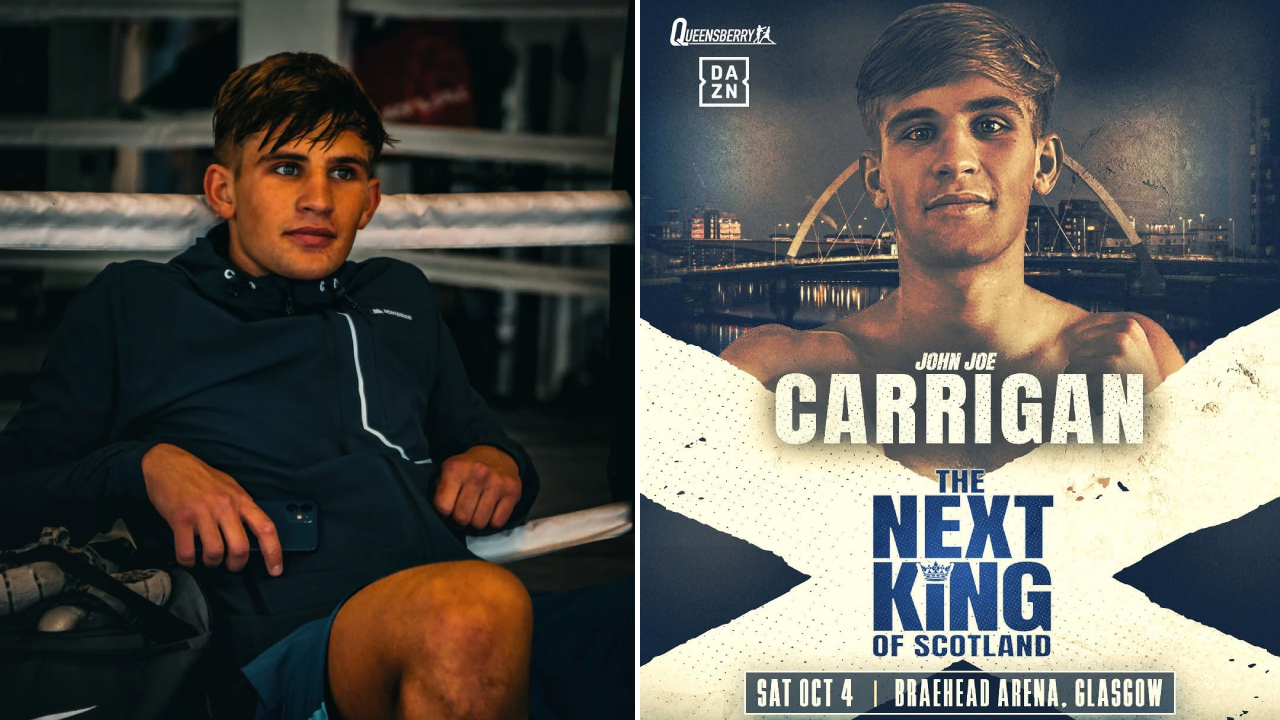 John Joe Carrigan yakin gaya bertarungnya yang sukses di level amatir akan dapat diterapkan dengan mulus di level profesional. (Foto: Fight TV)