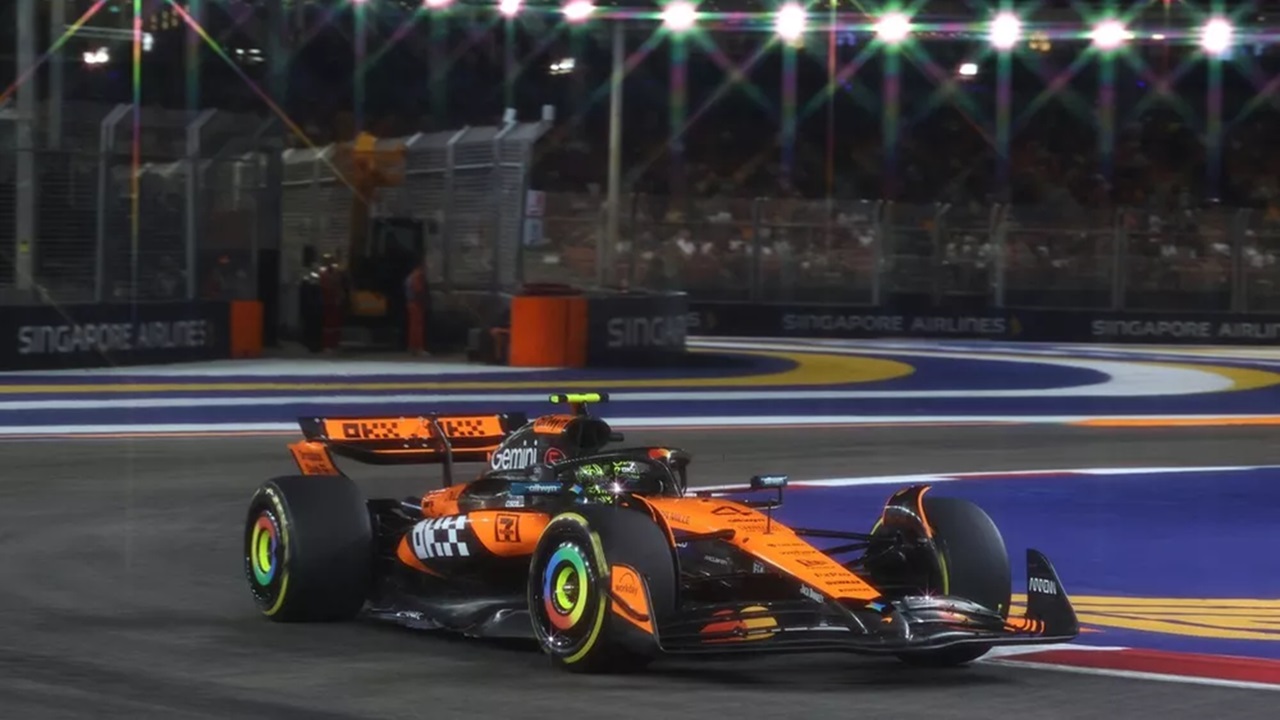 Lando Norris Menjalani Hari yang Sulit di GP Singapura