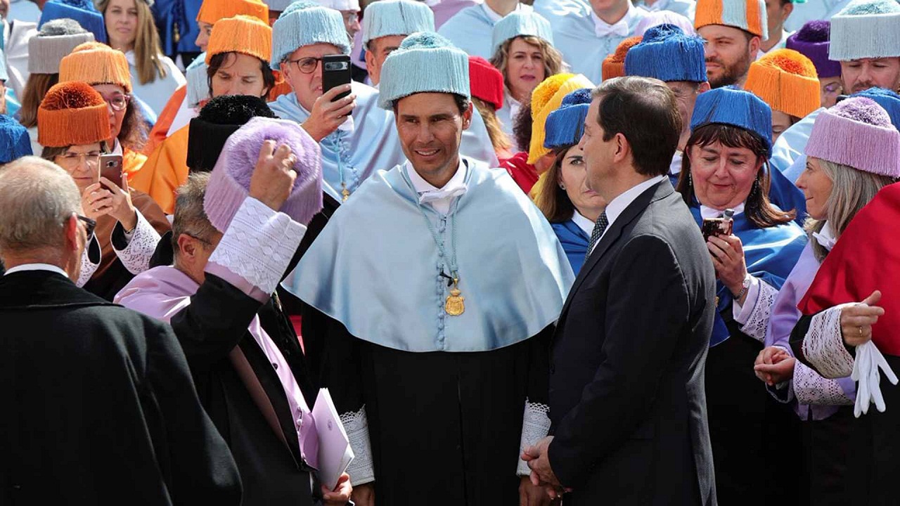 Rafael Nadal Dianugerahi Doktor Kehormatan Dari Universitas Salamanca