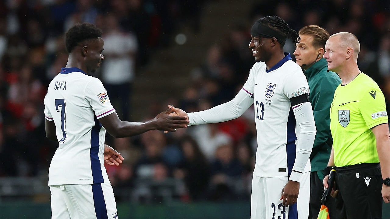 Bukayo Saka dan Noni Madueke jadi opsi Thomas Tuchel di sayap kanan Inggris