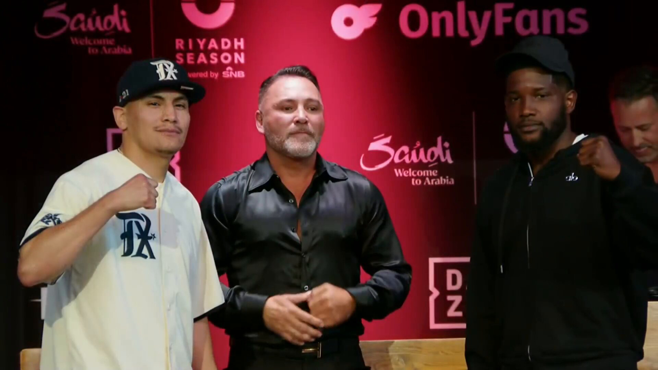Vergil Ortiz (kiri) dan Erickson Lubin. (Foto: Fight TV)