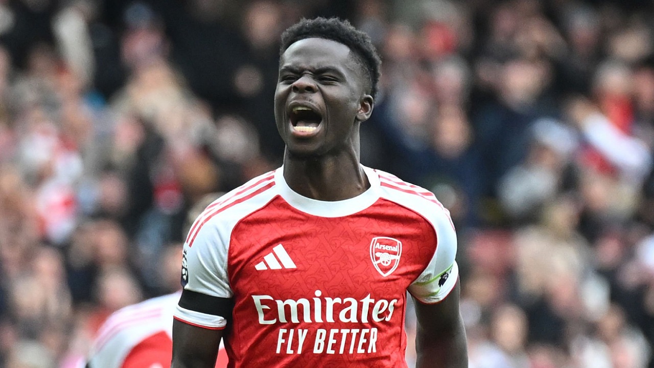 Bukayo Saka membantu Arsenal mengalahkan West Ham 2-0, Sabtu (4/10)