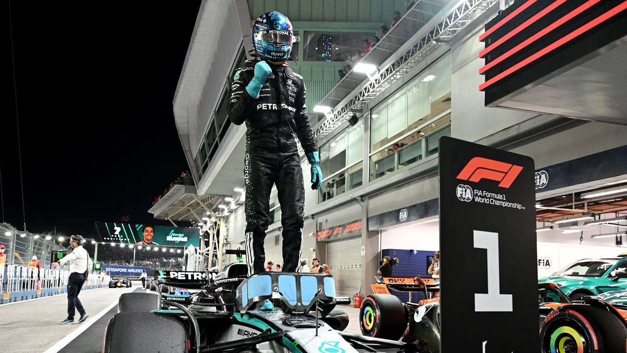 Hasil F1 GP Singapura: Russel Rebut Kemenangan Kedua