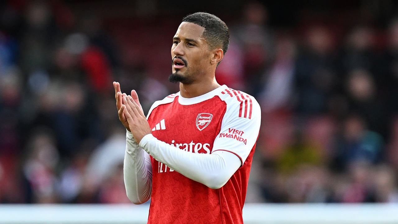 Real Madrid mengangumi bek Arsenal, William Saliba. (Foto: David Price/Getty Images)