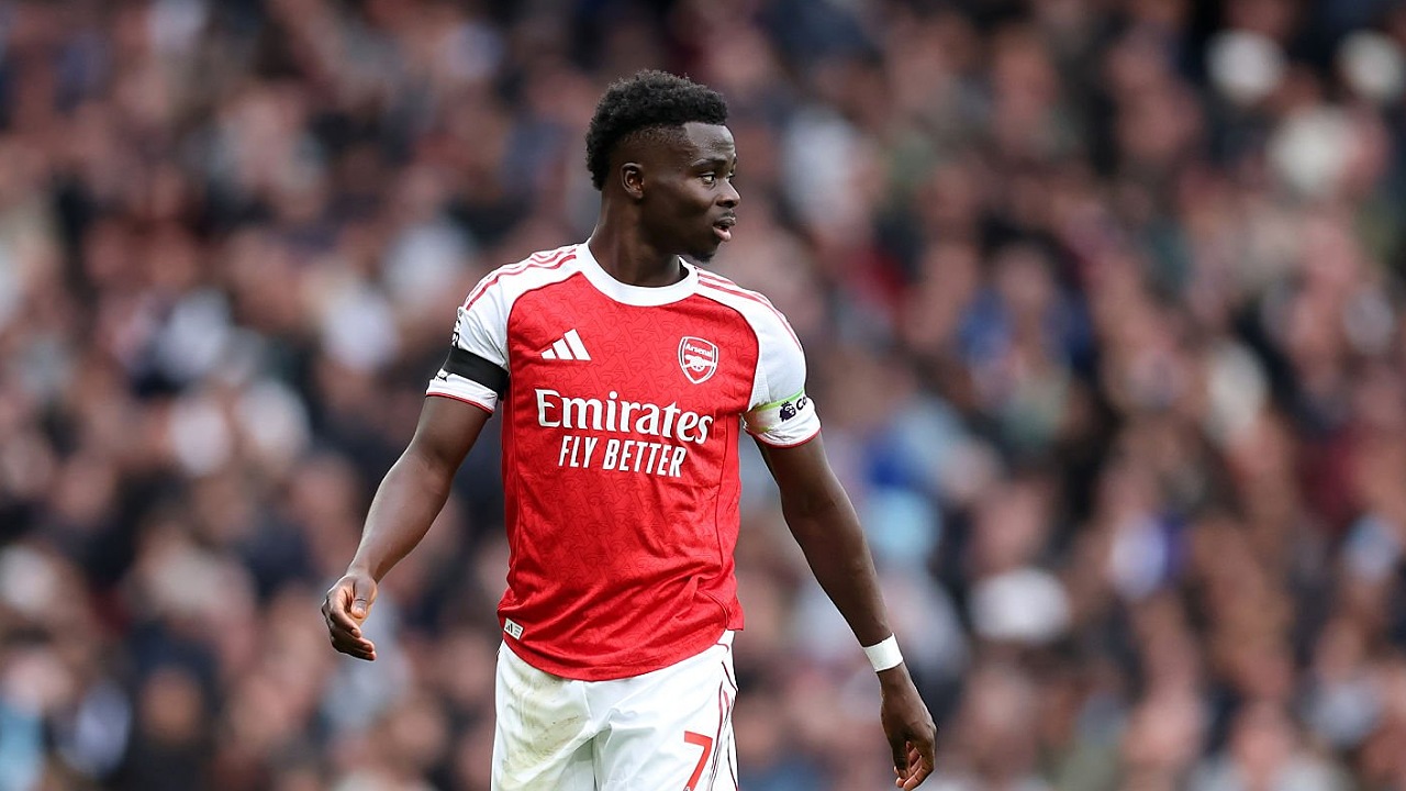 Bukayo Saka dipuji oleh Wayne Rooney