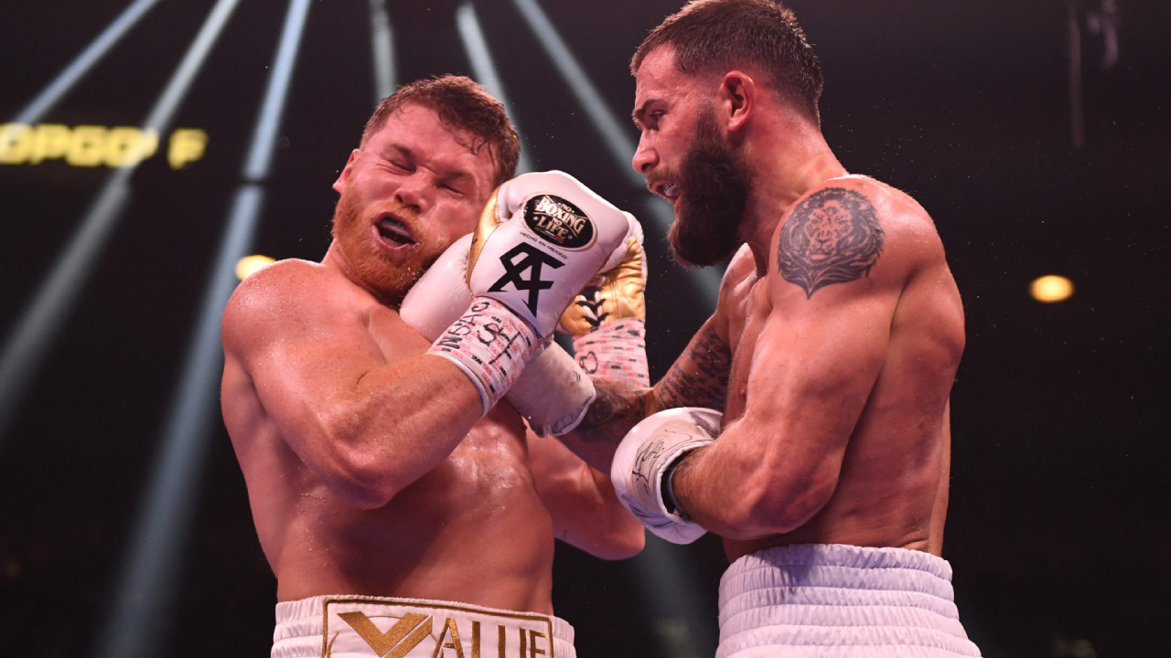 Caleb Plant (kanan) telah berhadapan dengan beberapa nama besar dalam olahraga ini termasuk Canelo Alvarez. (Foto: Fight TV)