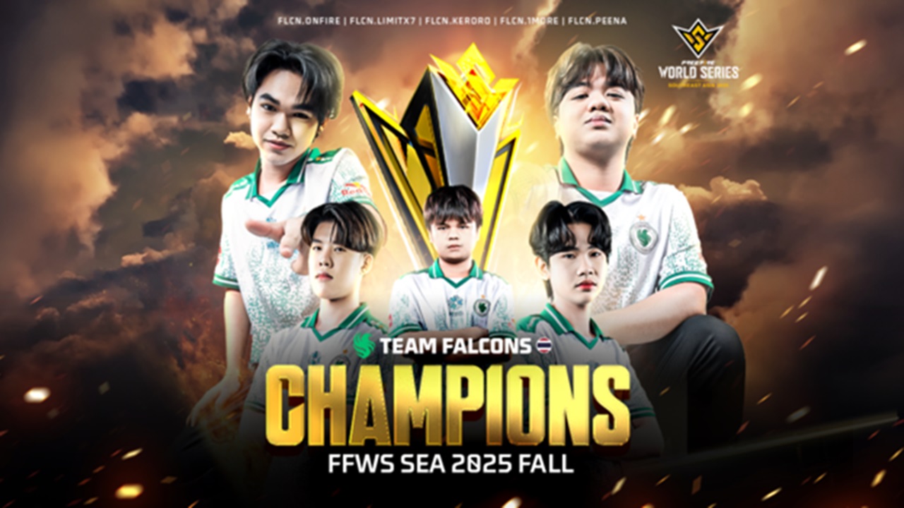FFWS SEA 2025 Fall: Team Falcons Angkat Trofi
