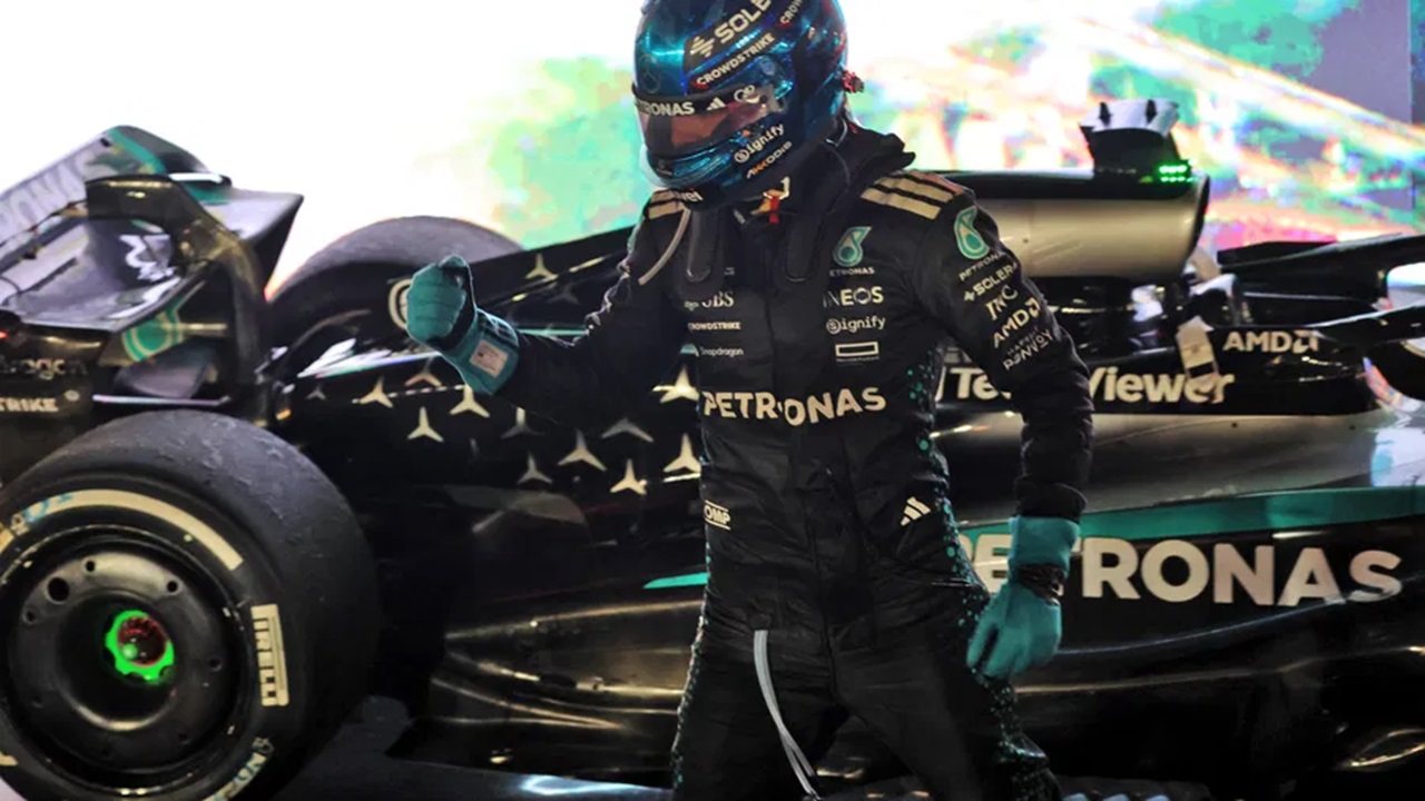 George Russell Lega Bisa Menangkan GP Singapura