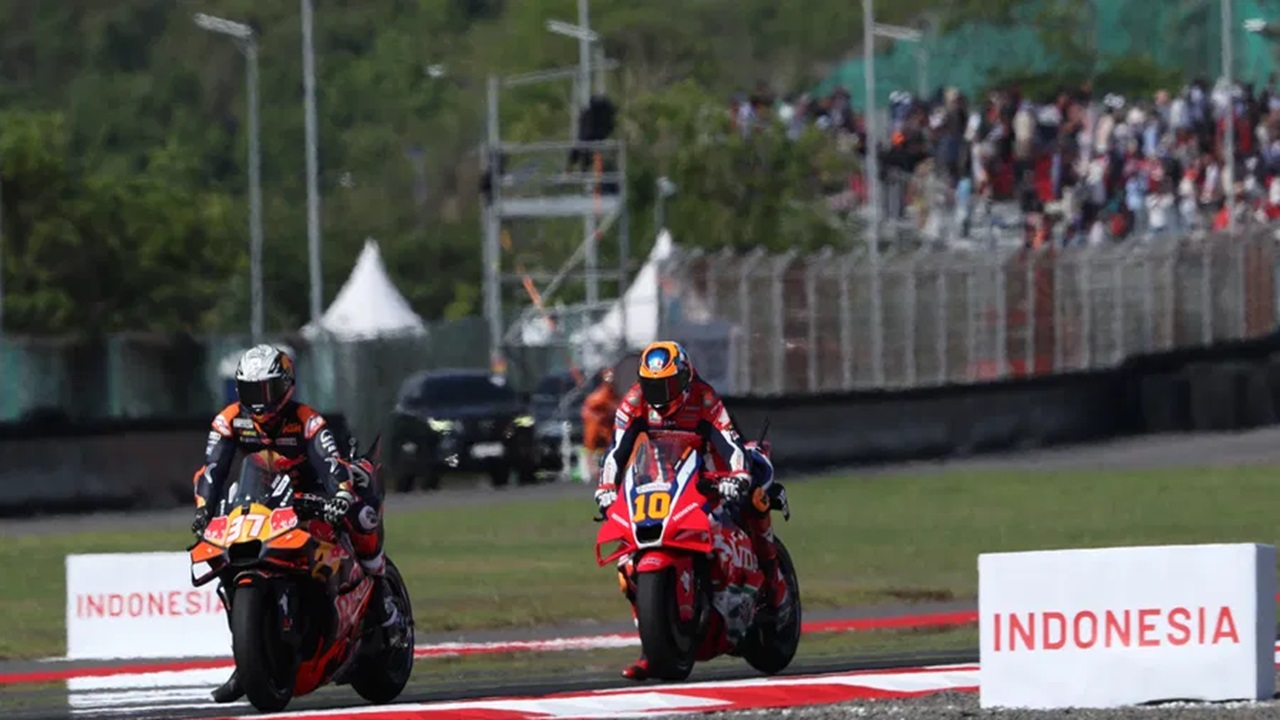 Luca Marini Puji Gaya Berkendara Pedro Acosta