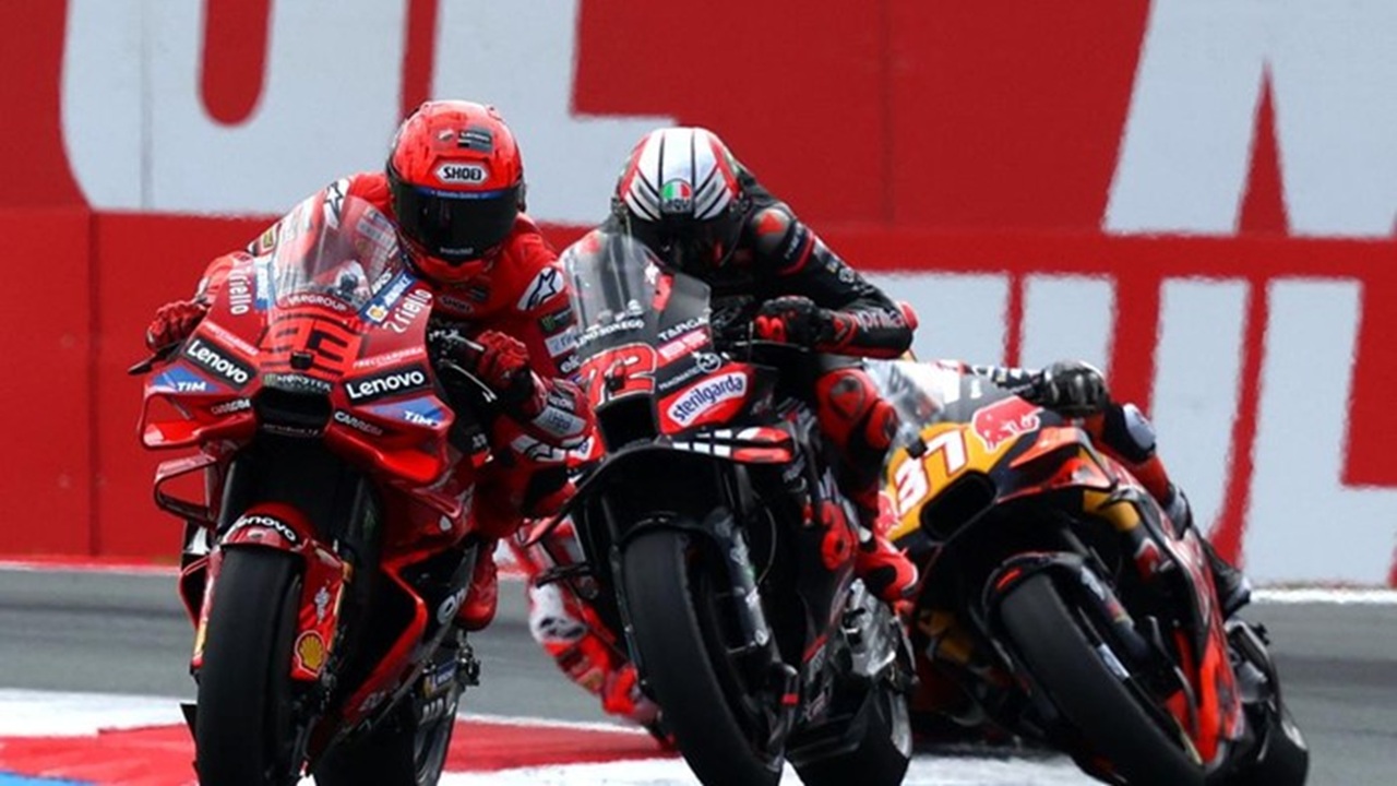 Marc Marquez dan Marco Bezzecchi