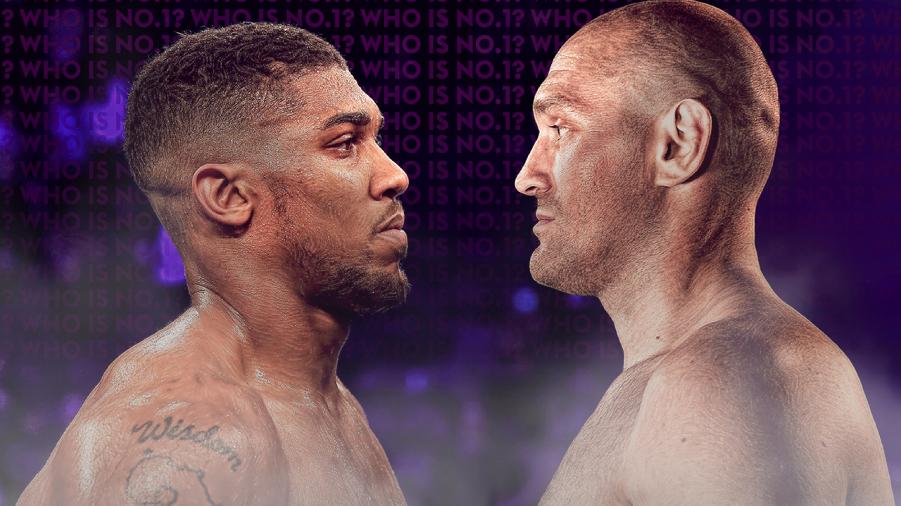Anthony Joshua (kiri) dan Tyson Fury. (Foto: Fight TV)