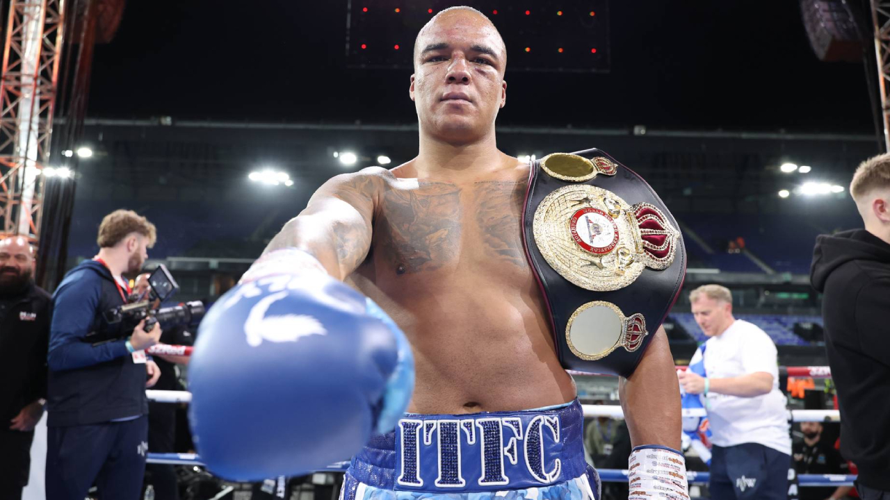 Fabio Wardley akan bertarung dalam pertandingan eliminasi final melawan Joseph Parker di O2 Arena, London, pada 25 Oktober. (Foto: Fight TV)