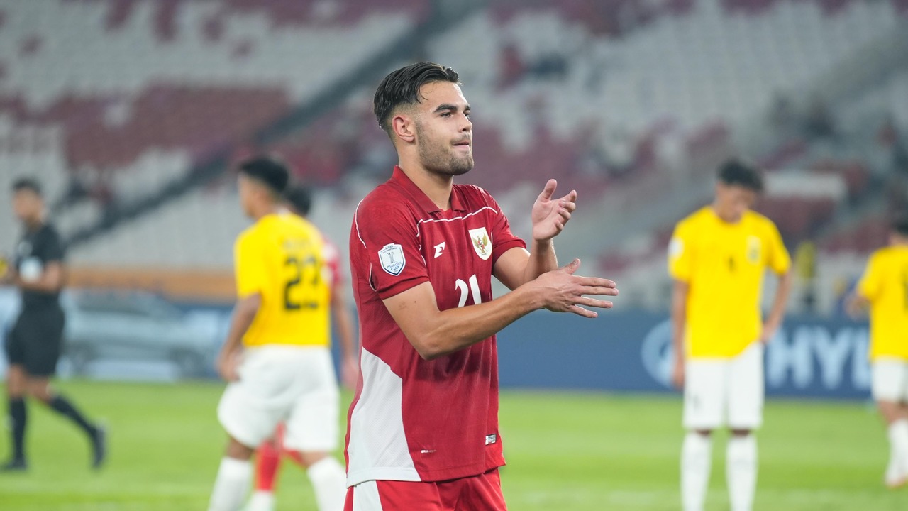 Penyerang timnas Indonesia U-23, Jens Raven