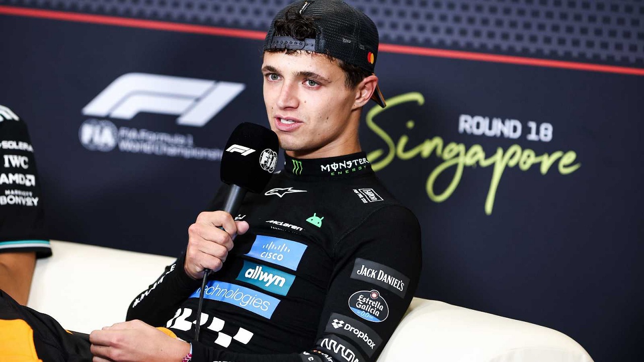 Lando Norris sudah berupaya maksimal di GP Singapura.