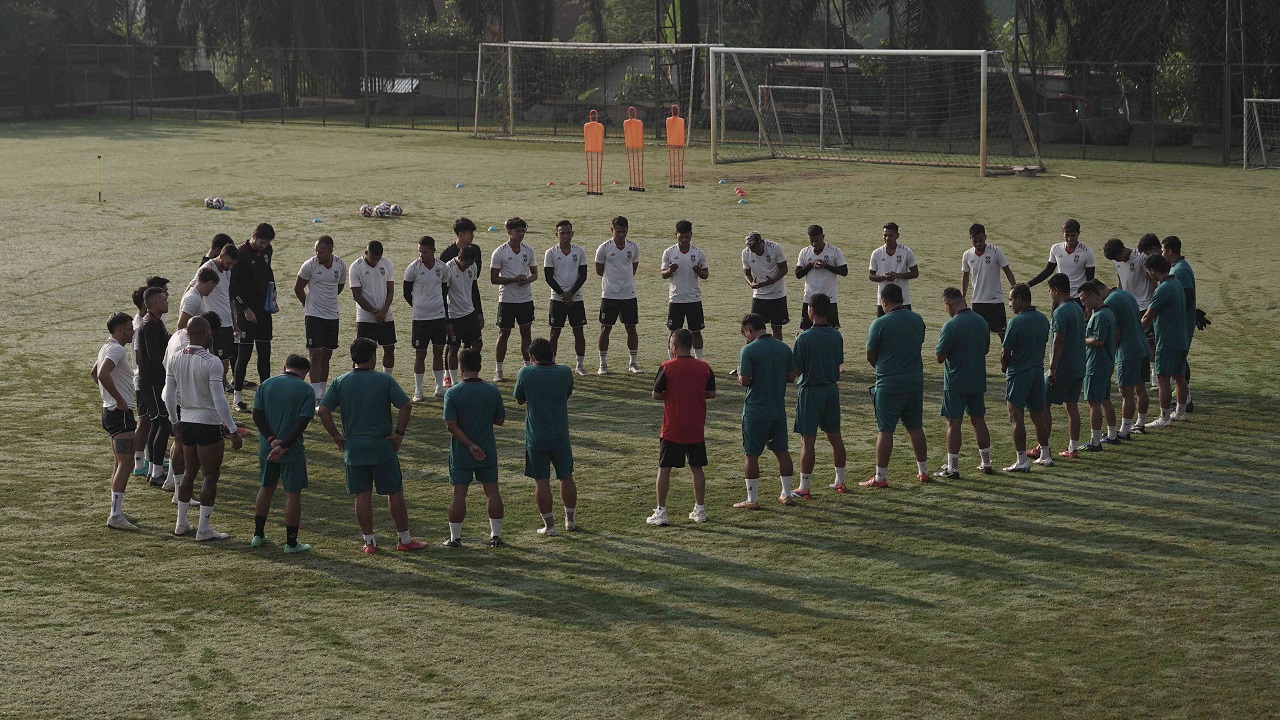 Latihan skuat Malut United FC di Yogyakarta