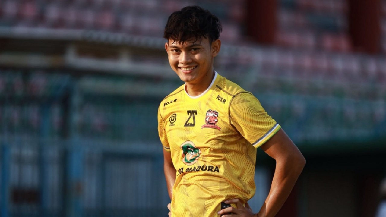 Pemain muda Madura United, M. Rizki Afrisal