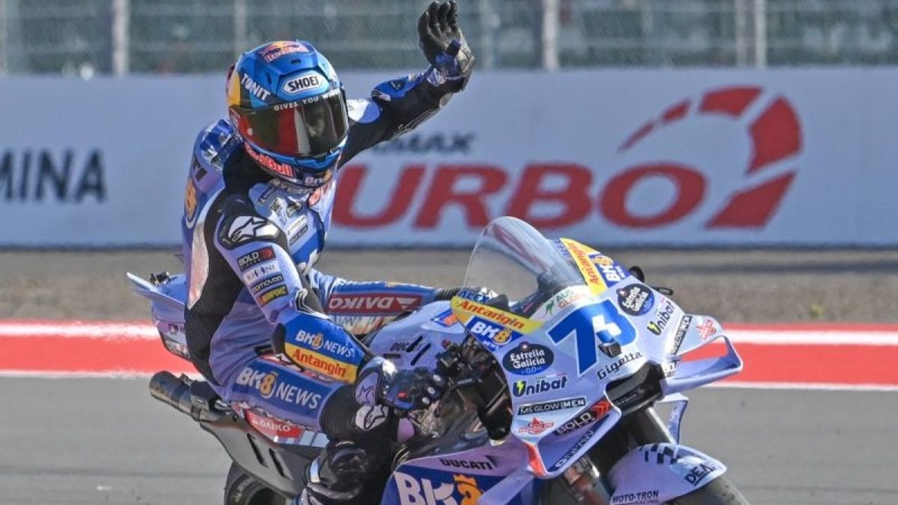 Alex Marquez Bangkit dari Start Buruk, Raih Podium di MotoGP Indonesia