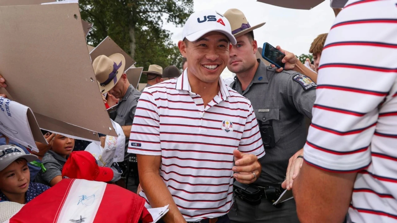 Collin Morikawa menjadi sorotan ketika ia mengatakan berharap hari pembukaan Ryder Cup akan menjadi “kekacauan mutlak.” (Foto: Golf Digest)