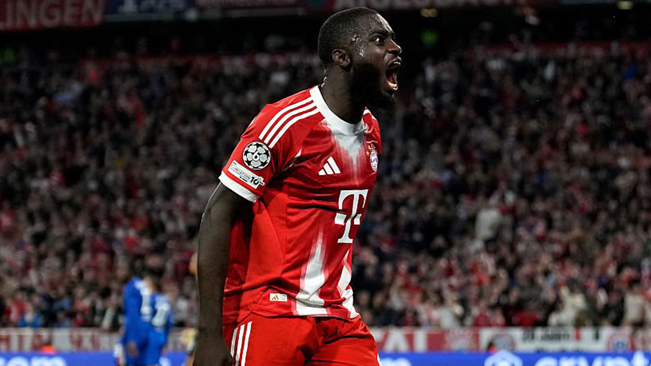 Dayot Upamecano. (Foto: S. Mellar/FC Bayern)