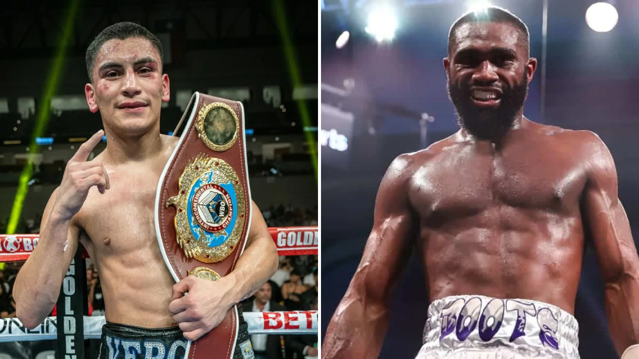 Jaron Ennis (kanan) dan Vergil Ortiz Jr. (Foto: Fight TV)