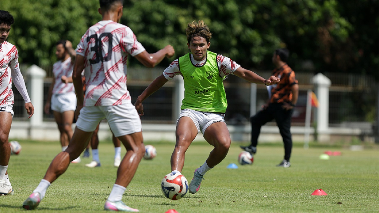 Latihan Persis Solo di masa jeda kompetisi