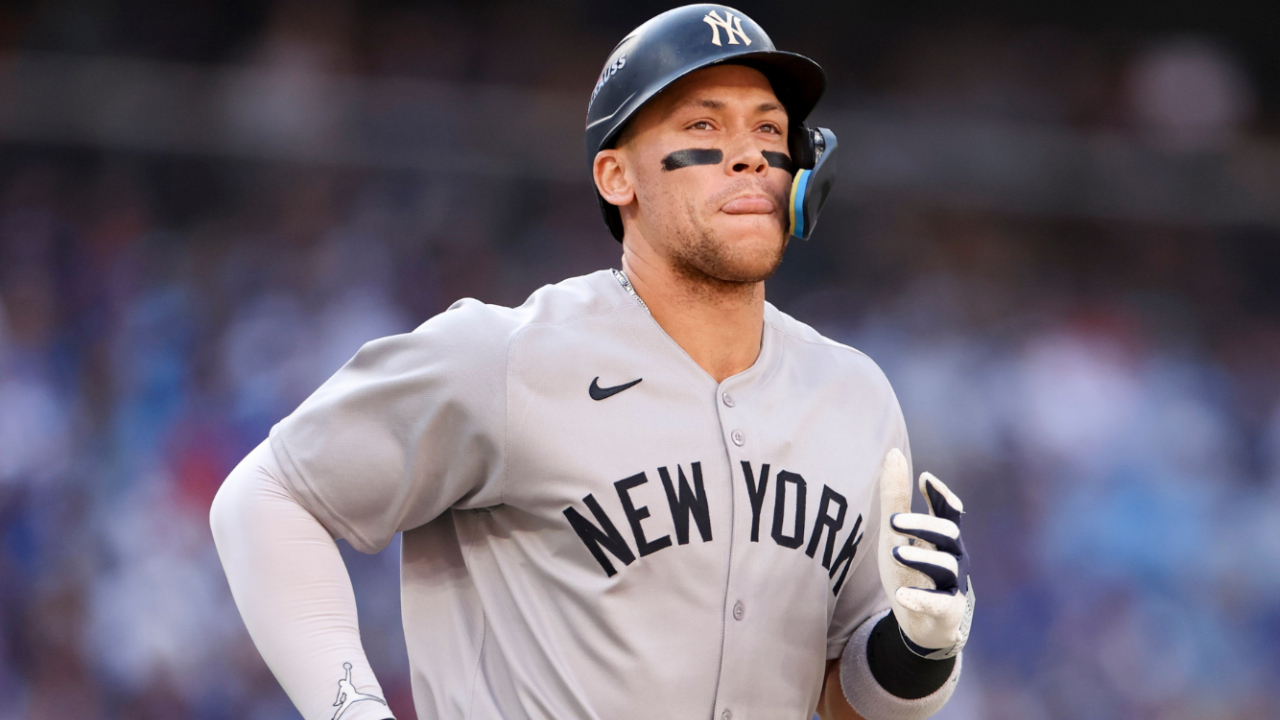 Aaron Judge mengalami cedera otot fleksor di siku kanannya pada akhir Juli. (Foto: AP)