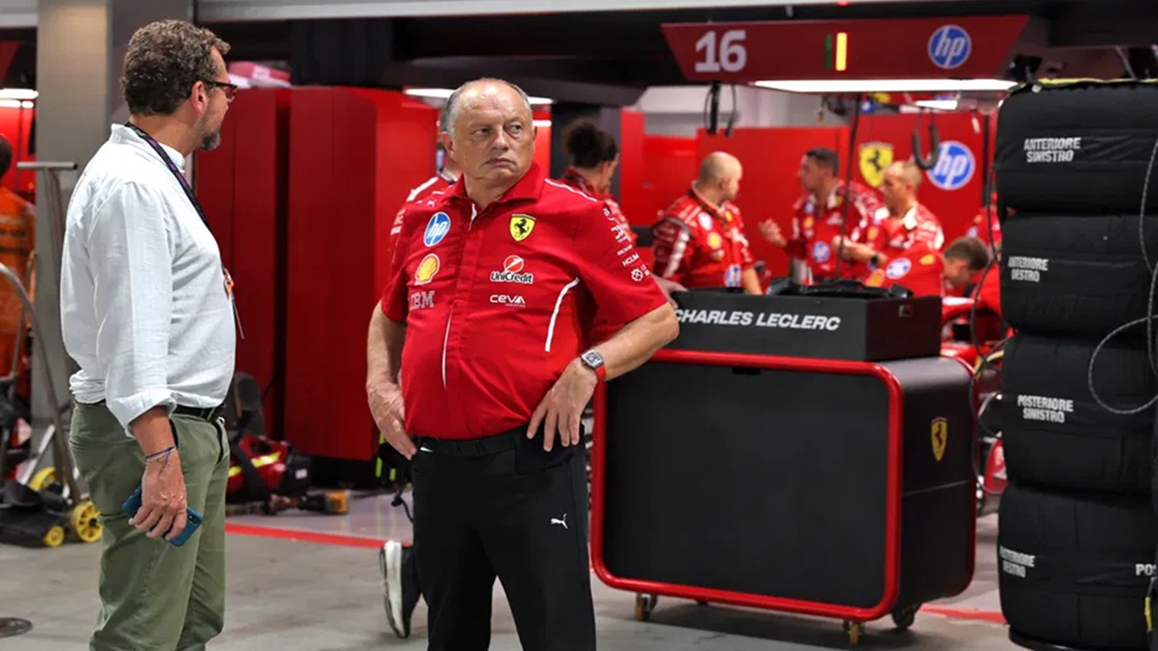 Fred Vasseur Bos Tim Ferrari F1