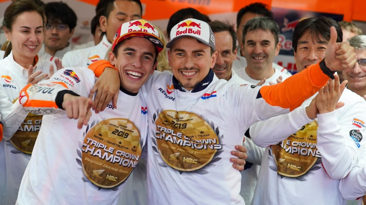 Marc Marquez dan Jorge Lorenzo