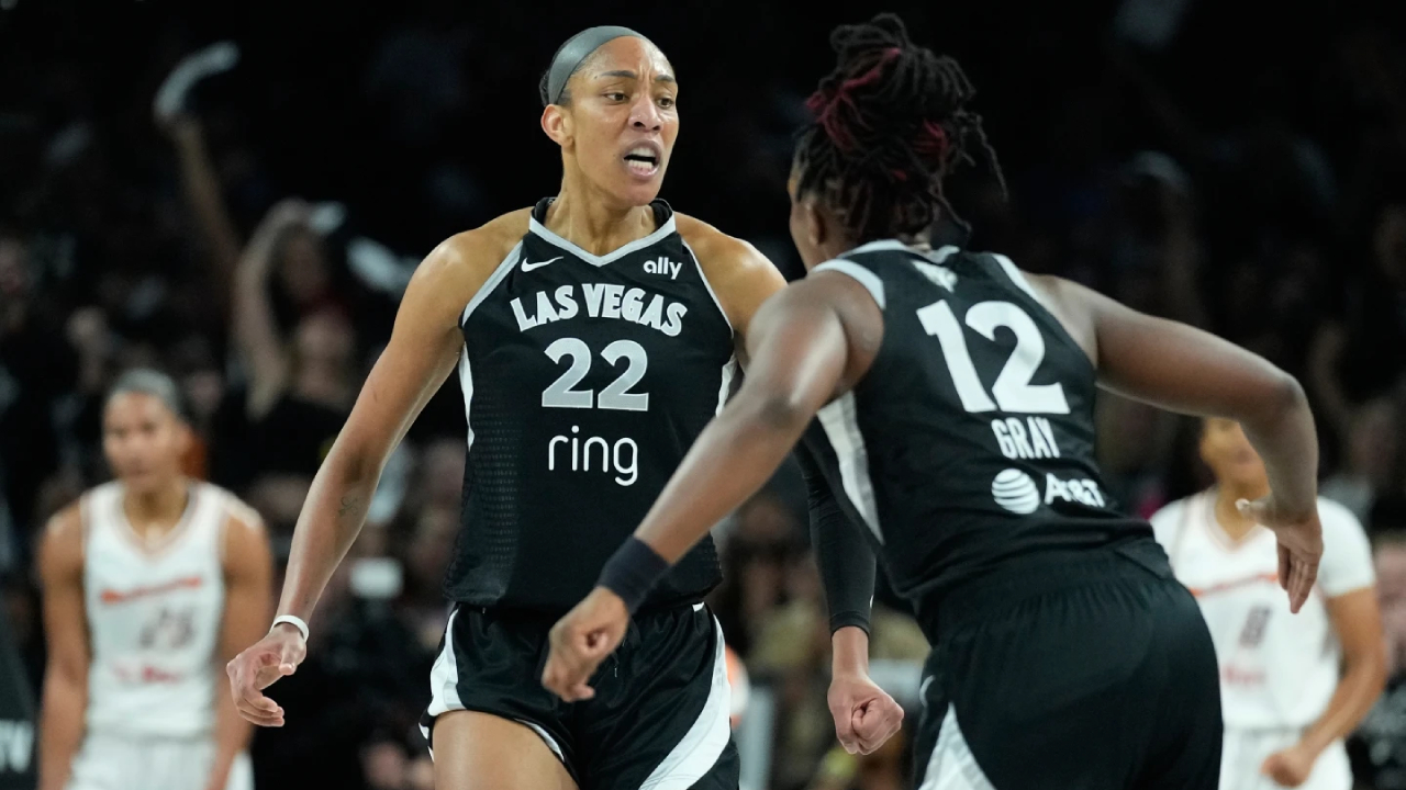 Setelah mengalahkan Fever di semifinal, Las Vegas Aces menemukan kembali ritme mereka, tampil layaknya tim dominan yang telah menguasai liga dalam beberapa tahun terakhir. (Foto: AP)