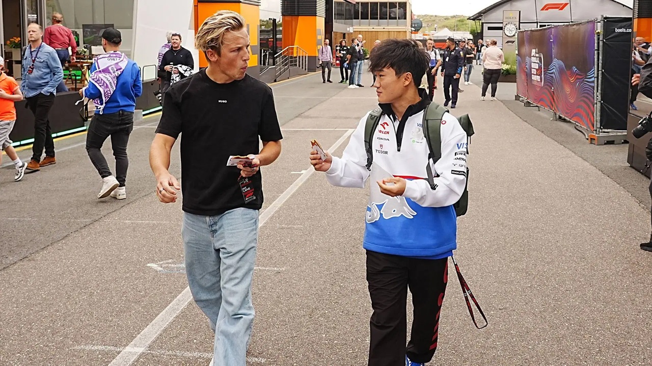 Liam Lawson dan Yuki Tsunoda, Red Bull