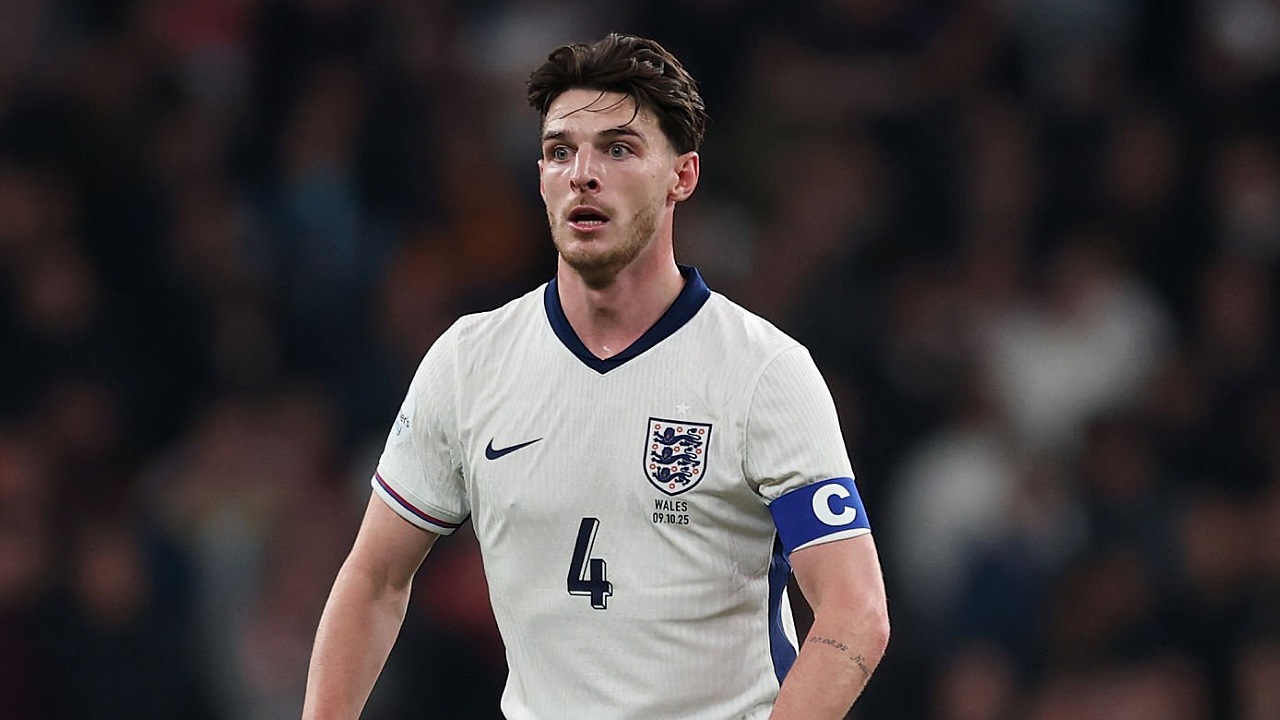 Gelandang timnas Inggris, Declan Rice
